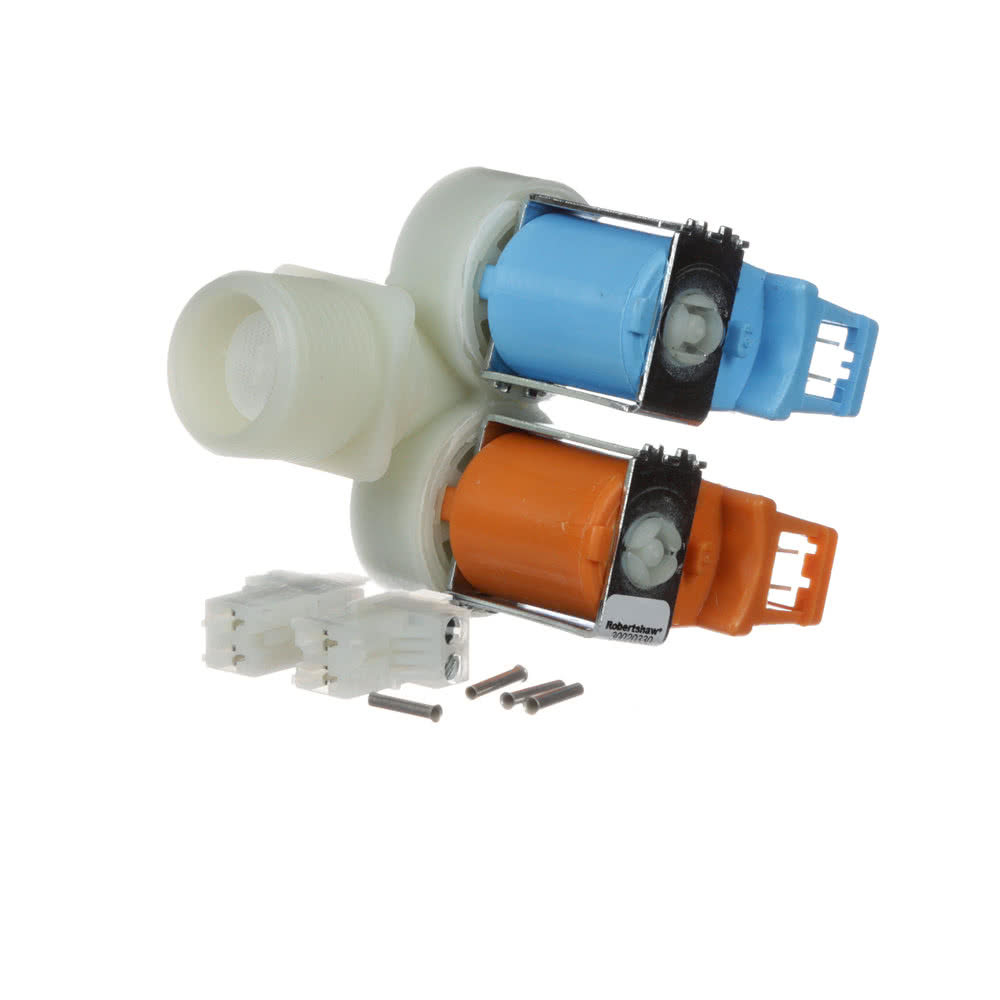 DOUBLE SOLENOID VALVE UNIT 2-WAY (200-240V, 50/60Hz, 64W, 180°)