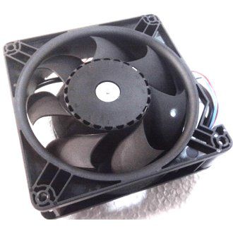 Compact fan 127x127x38 mm - 25W 12Vdc with NTC