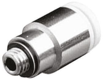 THREADED MALE CONNECTION STRAIGHT (ø 4 mm x M5)