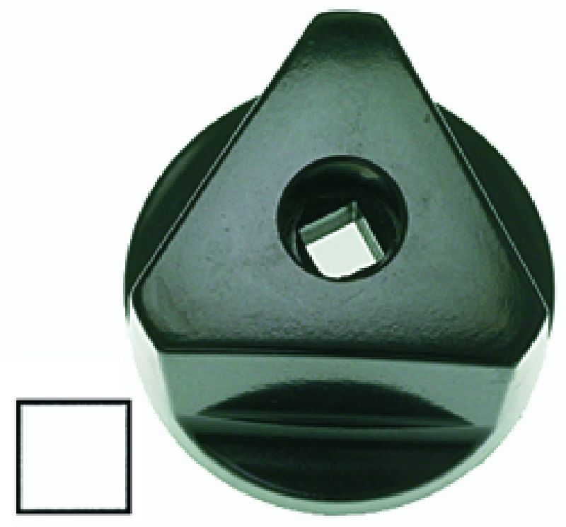 TAP KNOB (BLACK ø50mm 7x7mm)