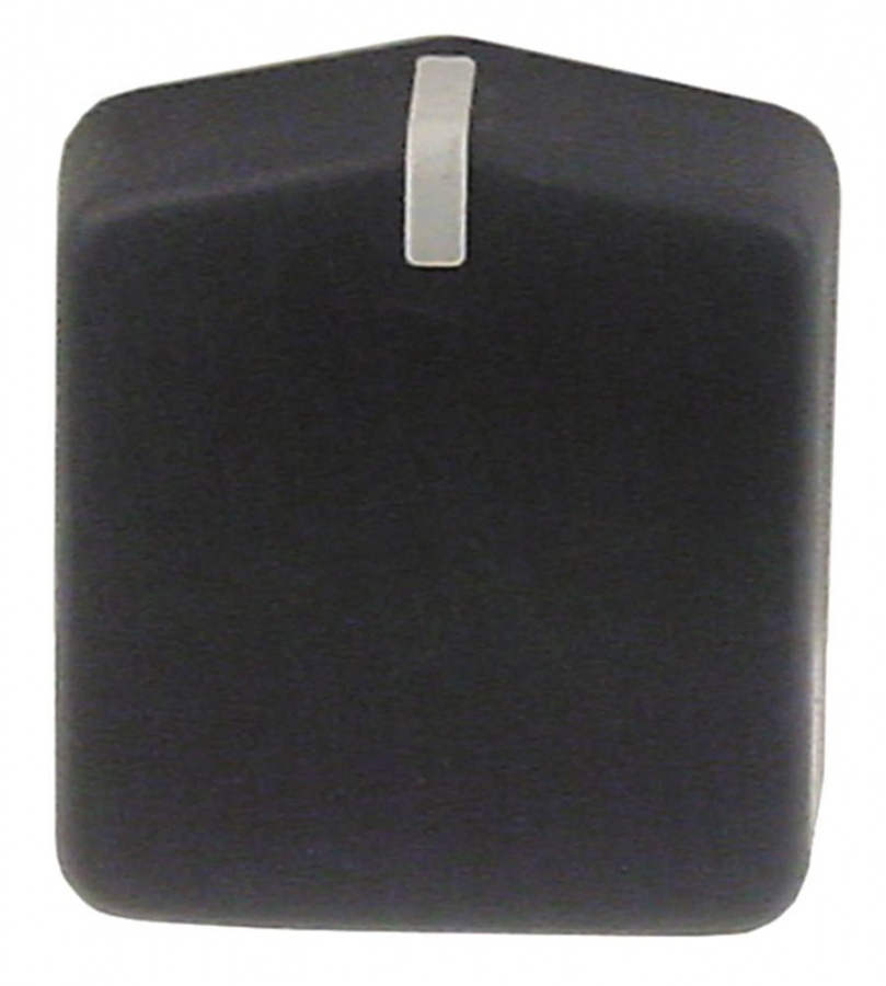 KNOB BLACK (46x51 mm)