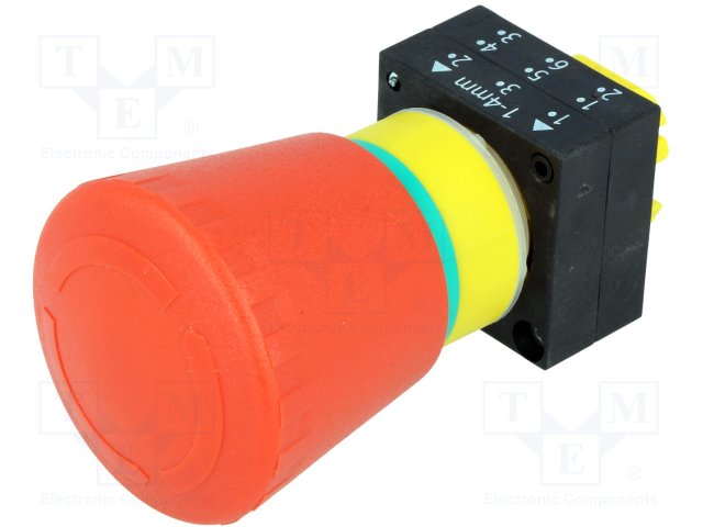 EMERGENCY STOP PUSH PRESSURE SCREEN 3SB3000-1TA20 D40 TRAIN ENTRY