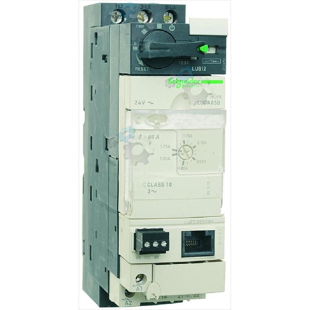 SCHNEIDER ELECTRIC TeSys LUCA05B SWITCH MOTOR START-UP UNIT(12A 690V Max 10HP)