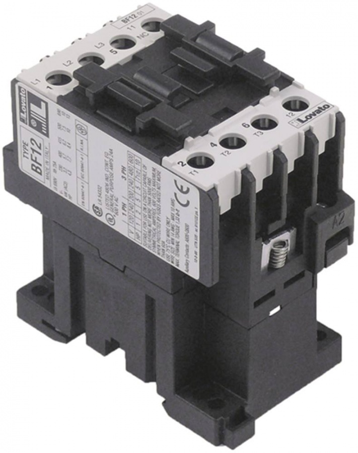 CONTACTOR LOVATO BF1201A (25A 50/60Hz 220V)