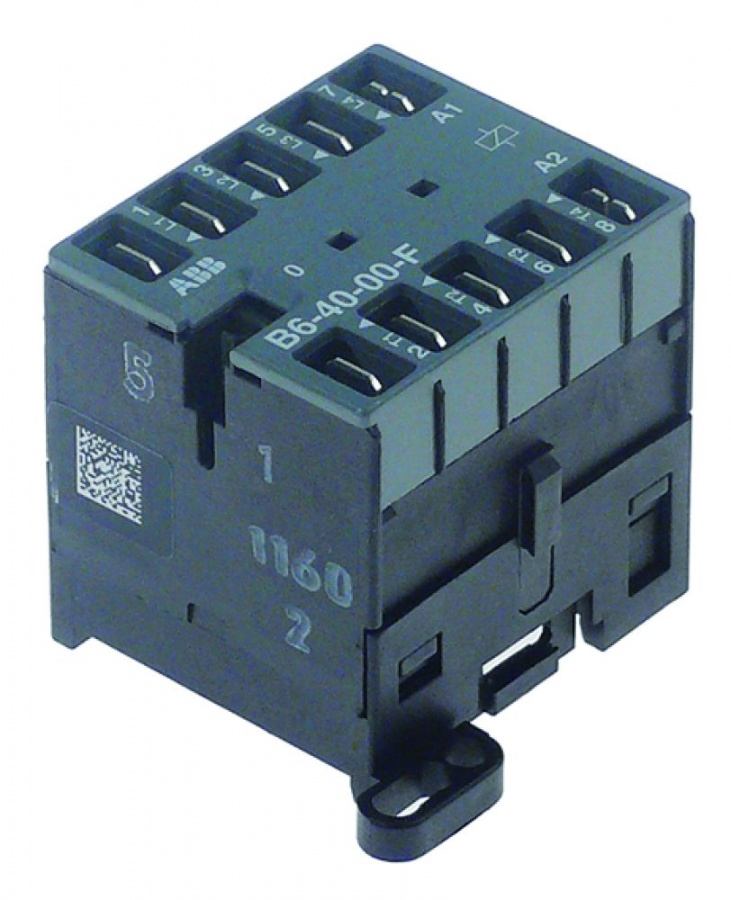 POWER CONTACTOR ABB B6-40-00-F (50 Hz 12A 300 VAC)