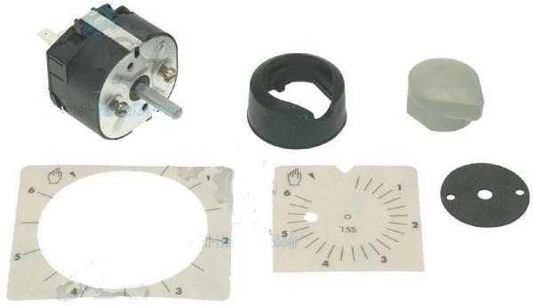 TIMER 6 MINUTES KIT (16A 250V T125°)