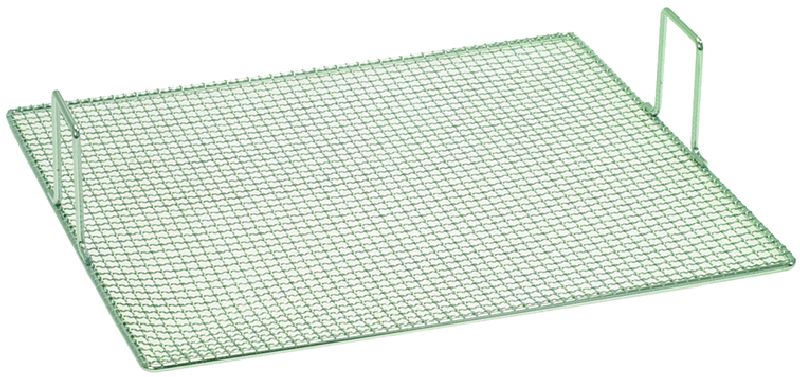 CHROME-PLATED STEEL GRILL (395 x 345, H = 85 mm)