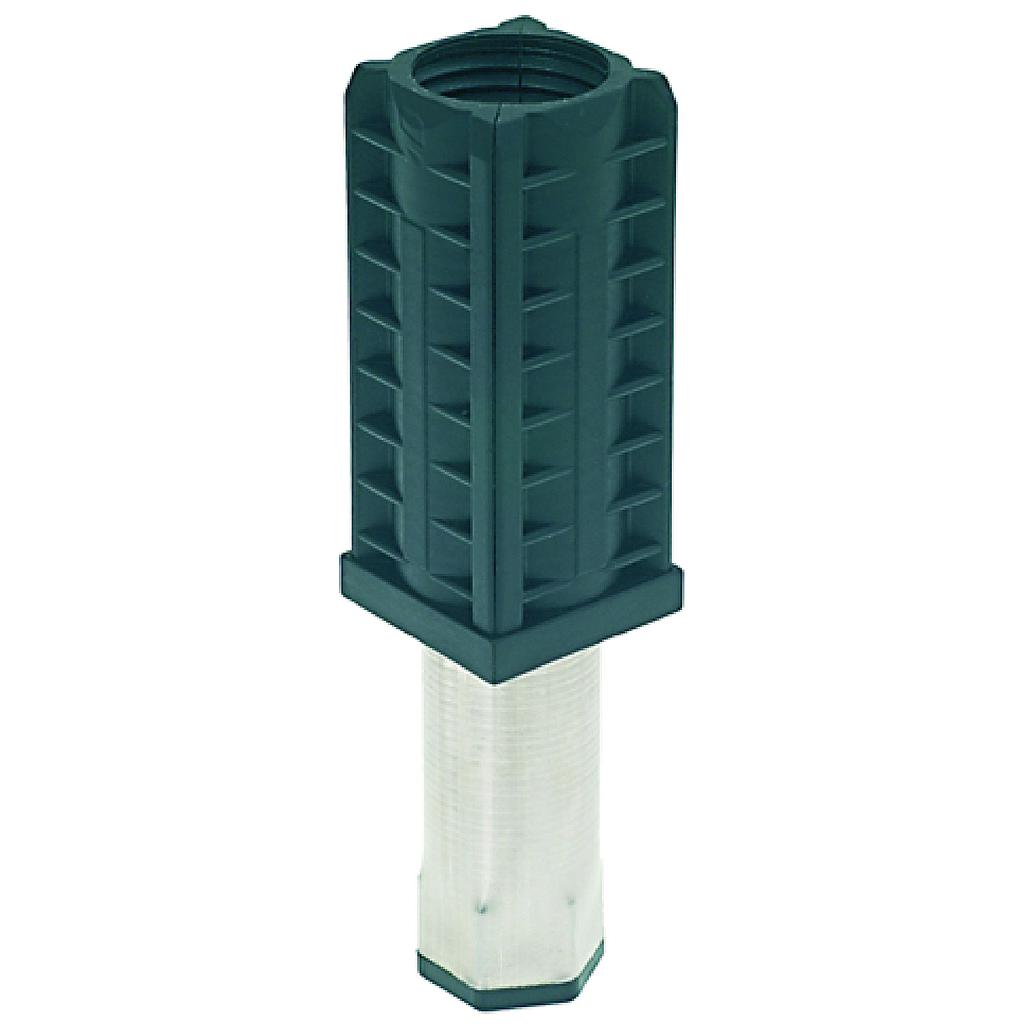 ADJUSTABLE ST. STEEL FOOT ø 30 mm