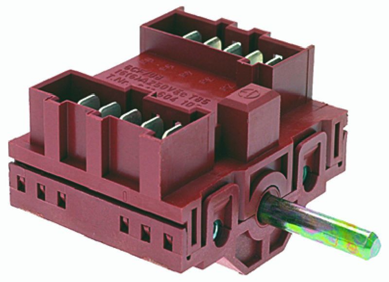 CAM SWITCH 8 OPERATING POSITIONS 5-POLE 16A 250V T85