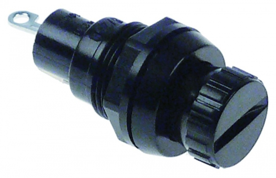 FUSE HOLDER (M15 1-pole 6A rated 250V L 41mm)