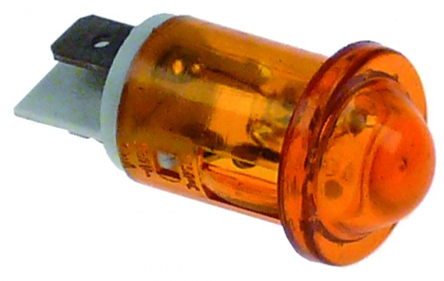 ORANGE INDICATOR LIGHT 220V 150°C