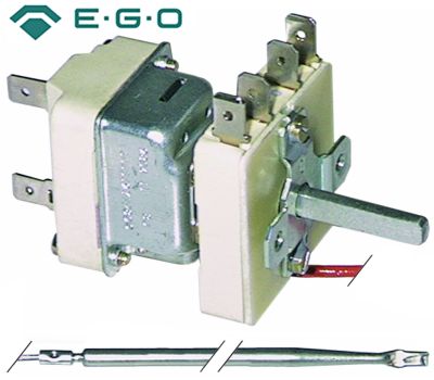 EGO THERMOSTAT WITH SWITCH (90-185°C)