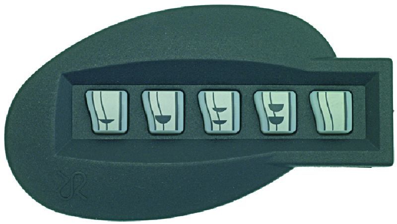 PUSH-BUTTON PANEL 5 BUTTONS 5 L 122mm W 40mm