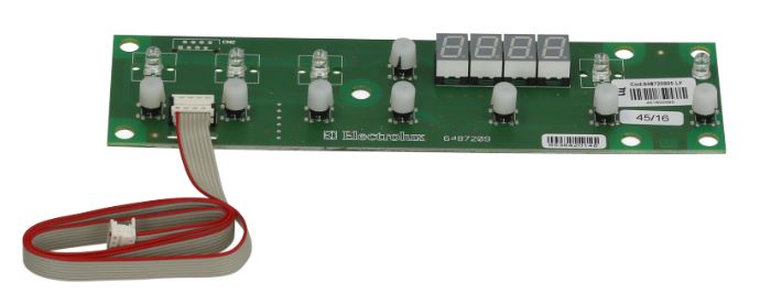 DISPLAY BOARD PCB (185x50MM)