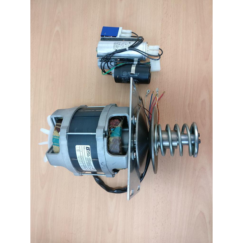 SINGLE PH MOTOR+PULLEY+SUPPORT (50Hz 1410 1-min1.5kw )