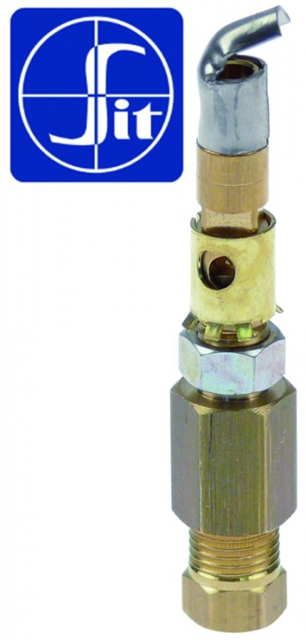 PILOT BURNER SIT TYPE 100 SERIES 1 FLAME NOZZLE Ø 0,35MM GAS CONNECTION 6MM