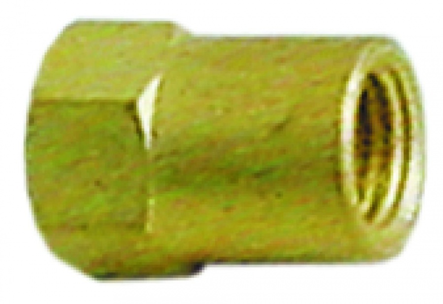THERMOCOUPLE NUT THREAD M6X0.75 H 12MM WS 8 BRASS QTY 1 PCS"