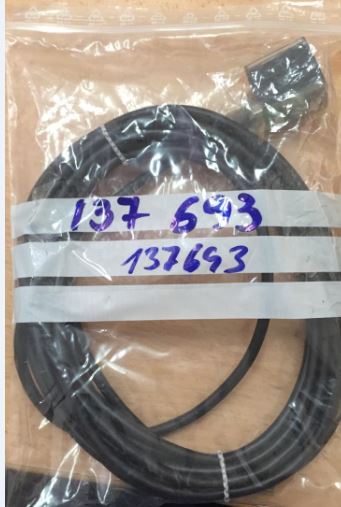 PLUG B WITH 5 M CABLE PVC 180°