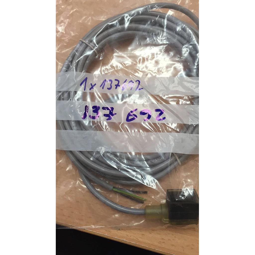 PLUG,ELECTRICAL 5M CABLE PVC