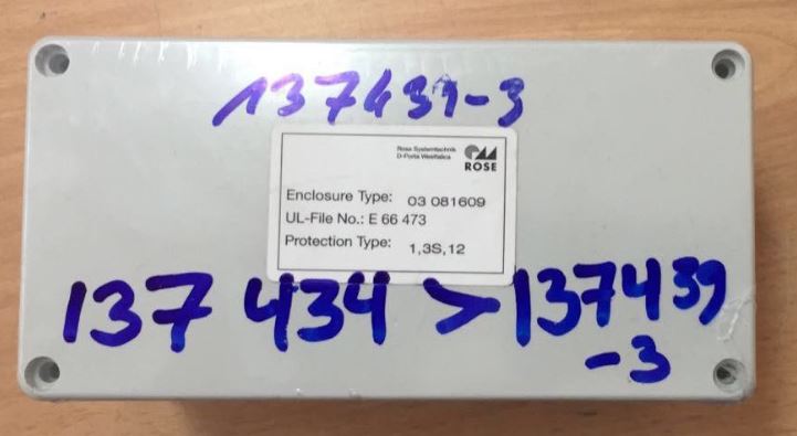 HOUSING, UL VERSION X9 END SWITCH, TURNING - 8538.90.8080