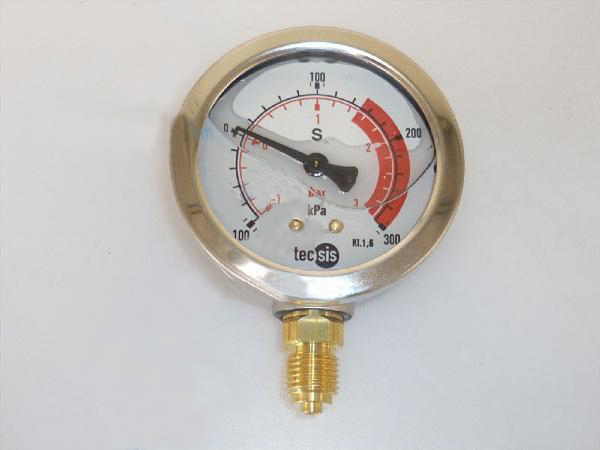 MANOMETER -1÷3 Bar Ø 63 mm