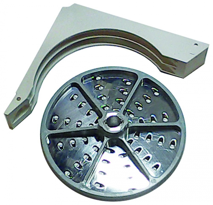 GRATING DISC FOR VEGETABLE CHOPPER J7 external ø 205 mm - fixing hole ø 19 mm
