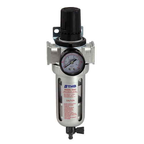 HB 1/4" Filter Regulator Metal Body H/Duty FR802