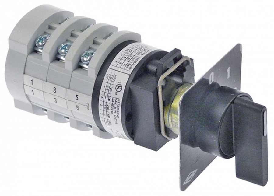 SELECTOR SWITCH 1-2-3-4 POSIT. 12A 690V