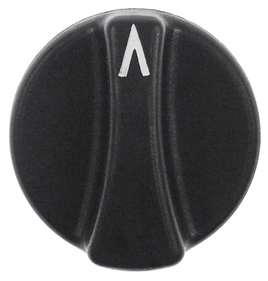 KNOB ZERO MARK SHAFT FLAT UPPER BLACK
