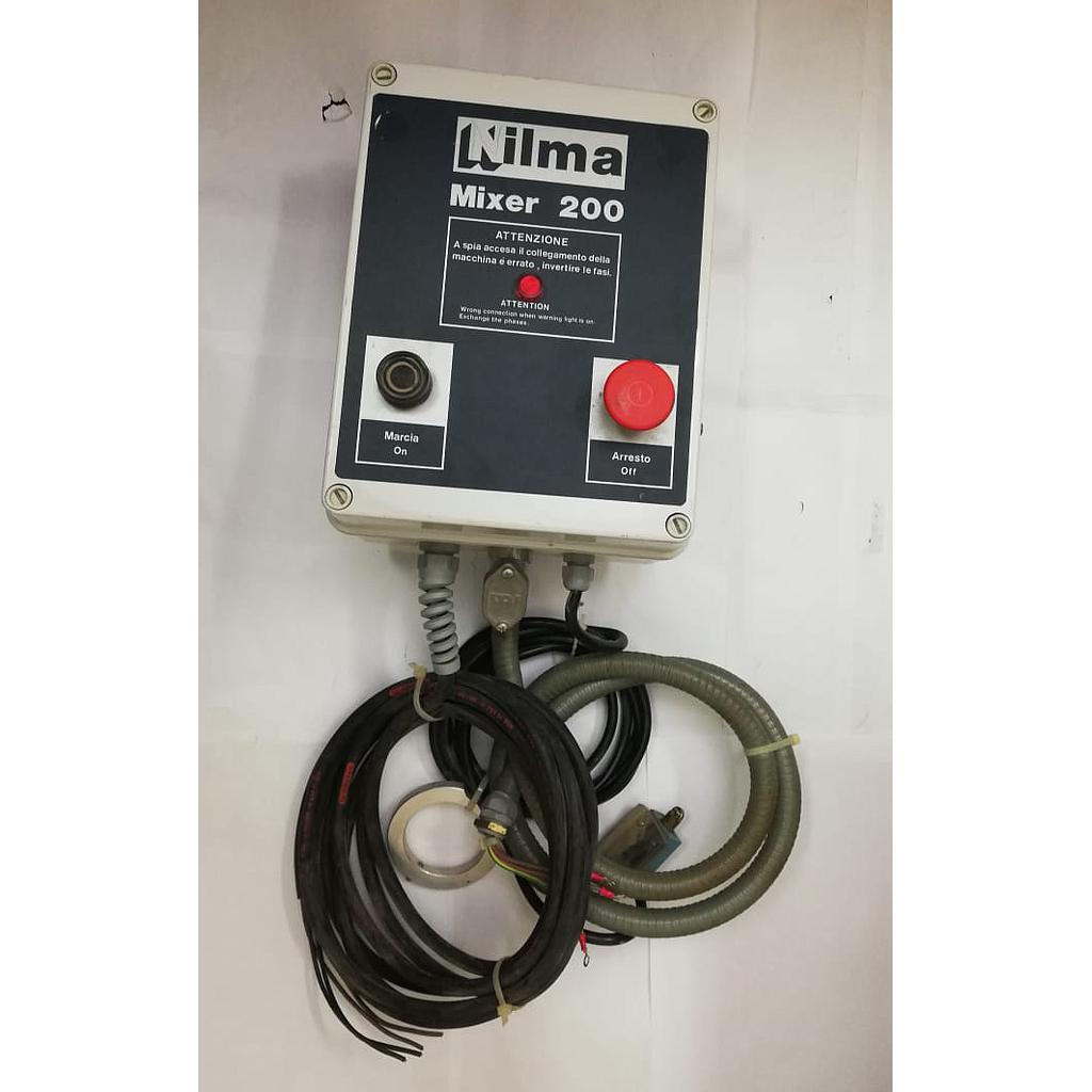 NILMA MIXER 200-500 COMPLETE CONTROL PANEL 380V 50 HZ 3PH
