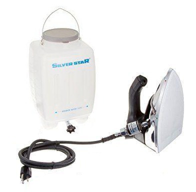 SILVER STAR INDUSTRIAL STEAM IRON SET