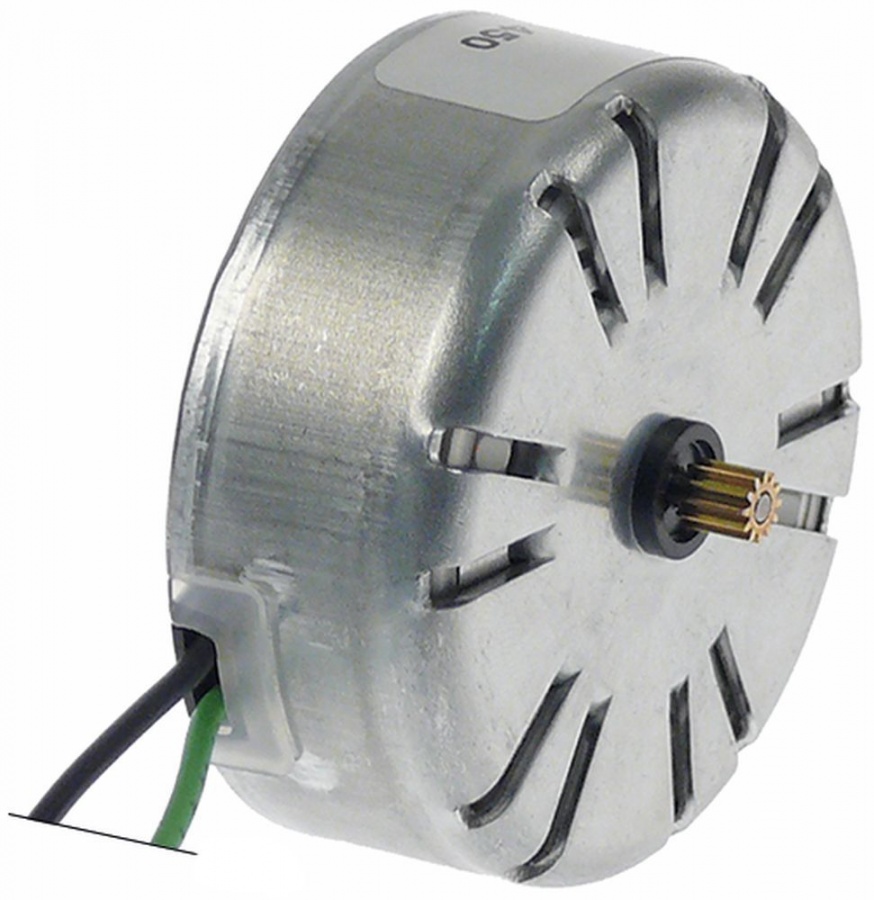 MOTOR SAIA PINION Ø 4MM TEETH 12 230V TURN DIRECTION LEFT MOTOR Ø 48MM