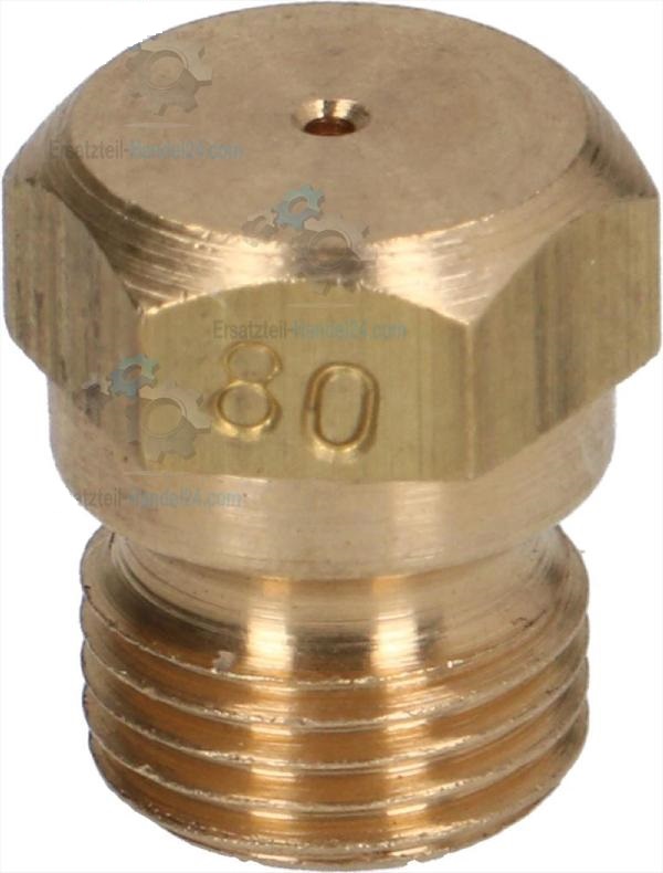 GAS JET M8x0.75 ø 0.80 mm