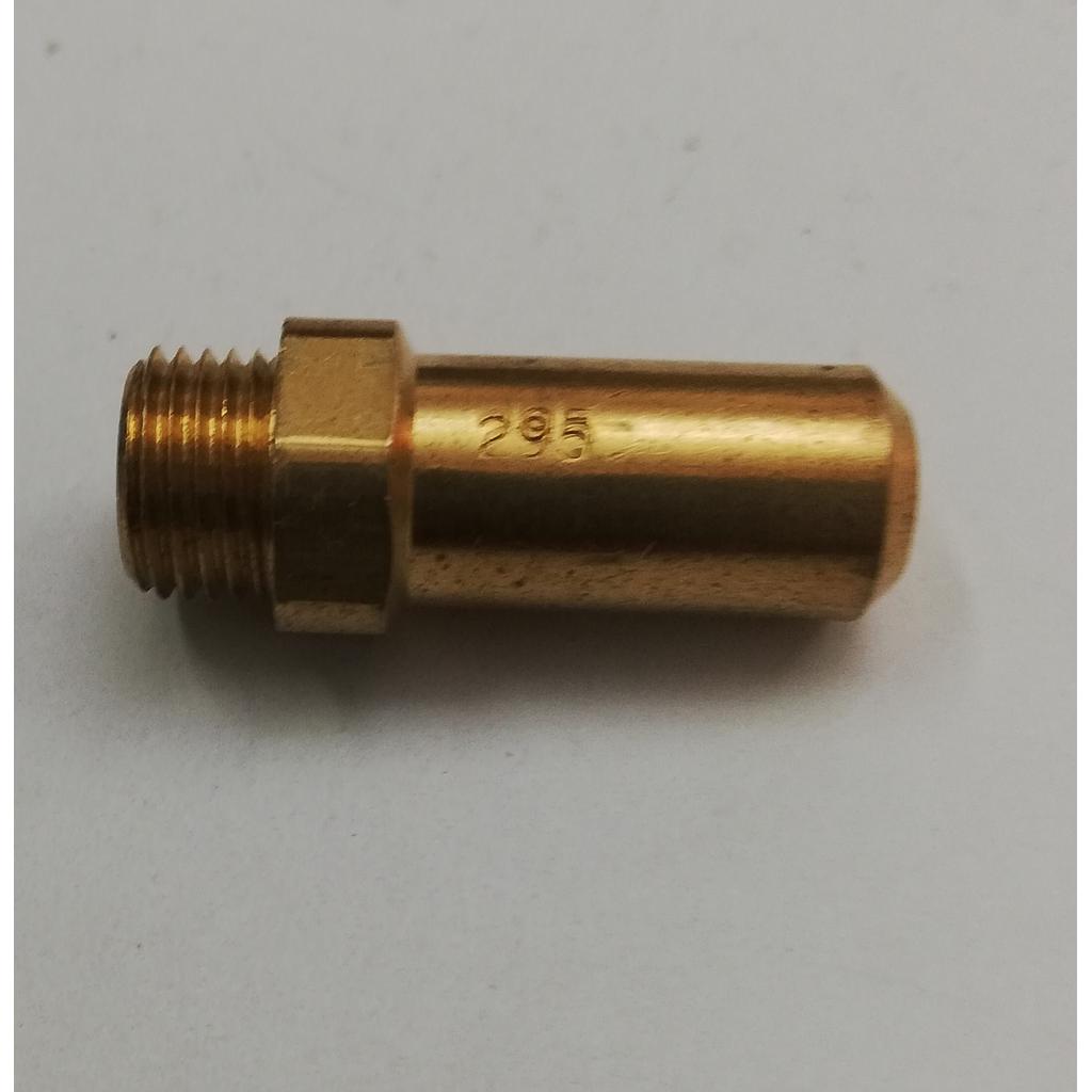 GAS NOZZLE M10X1 CH12 Ø 2,95 mm