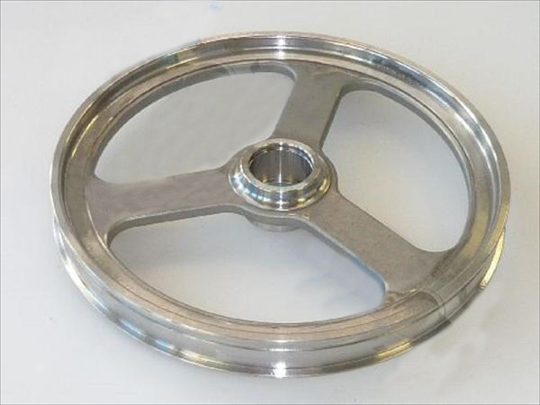 PULLEY UPPER OF STEEL ø 253 mm