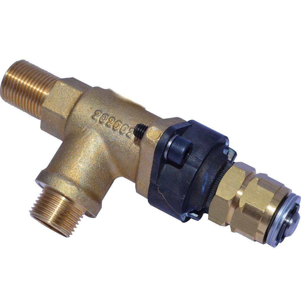 QUICK RIGHT STEAM TAP WITHOUT VENTING (INLET 3/8", OUTLET 3/8")