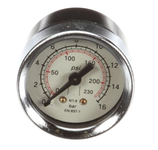 PUMP MANOMETER (ø 44 mm, 16 BAR Max, THREAD 1/8")