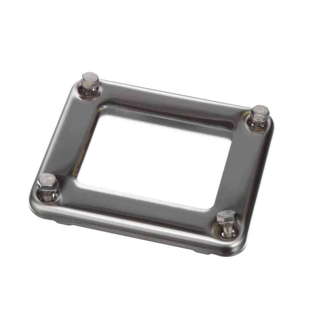 LAMP GLASS WITH FRAME AND GASKET